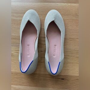 Rothy’s gold flats sz 10.5